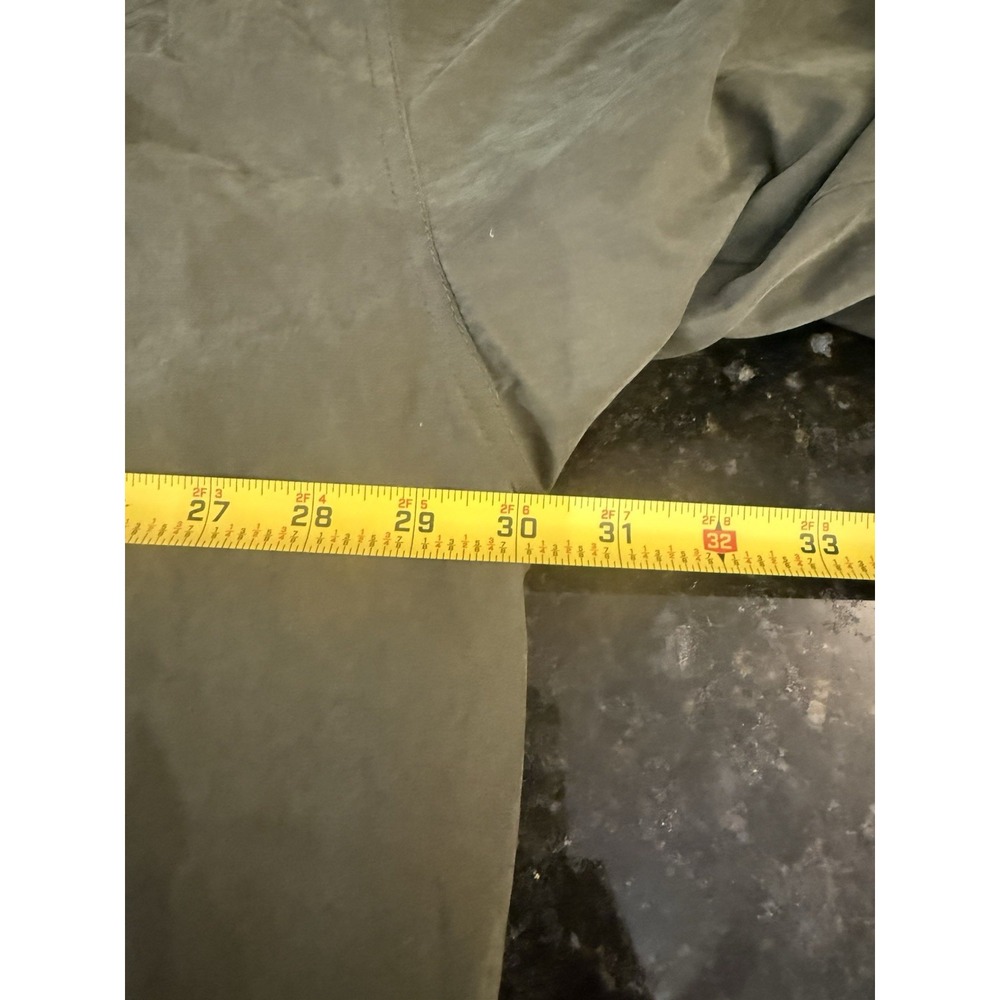 Vintage Boss By IG Designs XXL 90s Y2K Olive Green Puffer Oversized Jacket - Picture 8 of 11